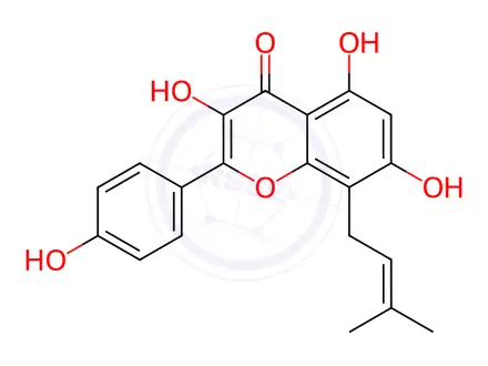 Chemical structure of Icariin Impurity 4