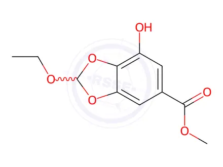 Chemical structure of Bifendate Impurity 33