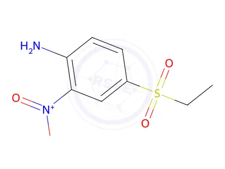 Chemical structure of 4-(ethylsulphonyl)-2-nitroaniline