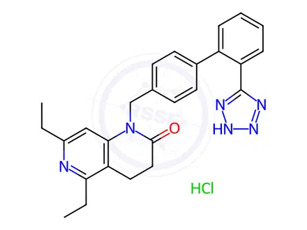 Chemical structure of ZD 7155 Hydrochloride