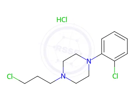 Chemical structure of Trazodone Impurity QZT-IM-2-Z4 HCl