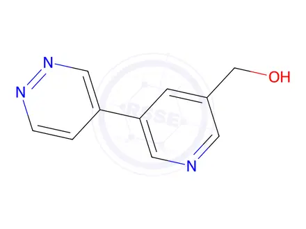 Chemical structure of (5-(Pyridazin-4-yl)pyridin-3-yl)methanol