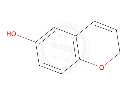 Chemical structure of 2H-Chromen-6-ol