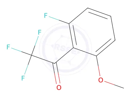Chemical structure of 2'-Methoxy-2,2,2,6'-tetrafluoroacetophenone