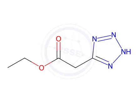 Chemical structure of Ethyl 1H-Tetrazole-5-acetate
