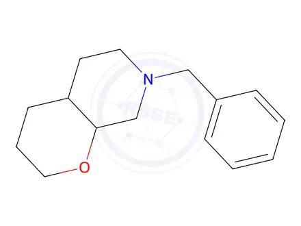 Chemical structure of 7-benzyloctahydro-2H-pyrano[2,3-c]pyridine