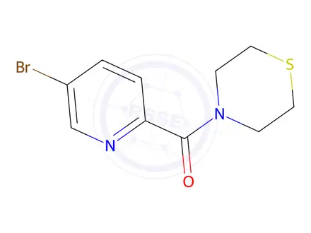 Chemical structure of (5-Bromopyridin-2-yl)(thiomorpholino)methanone