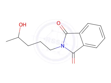Chemical structure of N-(4-Hydroxypentyl)phthalimide