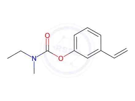 Chemical structure of N-Ethyl-N-methyl-3-vinylphenyl Carbamate