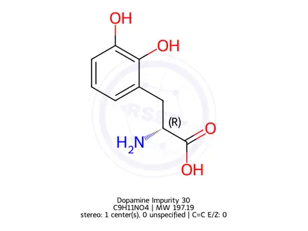 Chemical structure of Dopamine Impurity 142