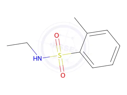 Chemical structure of N-Ethyl-o-toluenesulfonamide