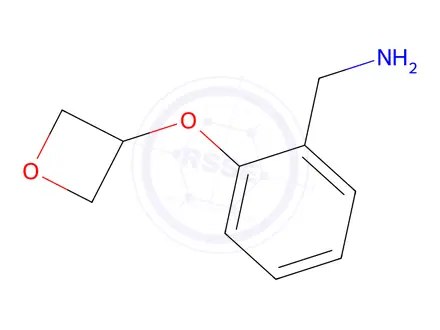 Chemical structure of (2-(Oxetan-3-yloxy)phenyl)methanamine