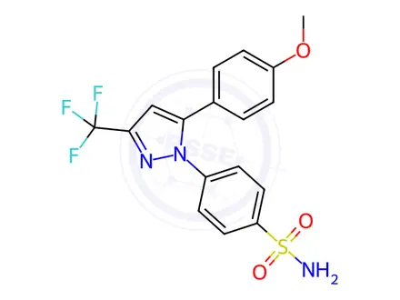 Chemical structure of Mavacoxib Impurity 175