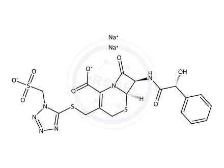 Chemical structure of Cefonicid Sodium (COLD SHIPMENT REQUIRED) (1097750)