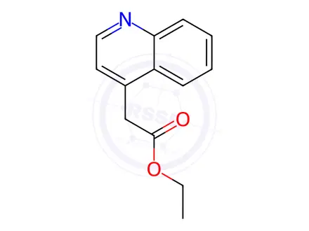 Chemical structure of Ethyl 2-(quinolin-4-yl)acetate