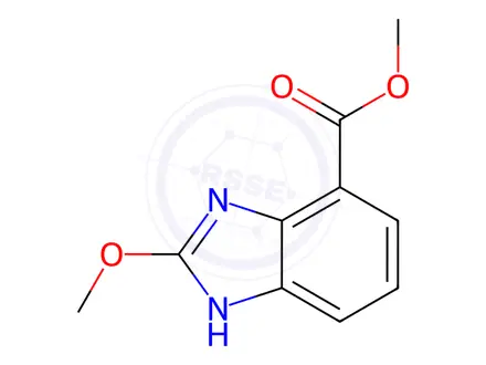 Chemical structure of 2-Methoxy-3H-Benzimidazole-4-Carboxylic Acid Methyl ester