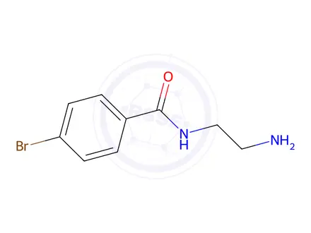 Chemical structure of N-(2-Aminoethyl)-4-bromobenzamide