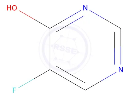 Chemical structure of 5-Fluoro-4-hydroxypyrimidine