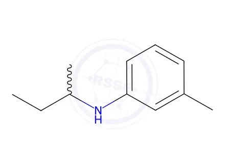 Chemical structure of N-(Butan-2-yl)-3-methylaniline