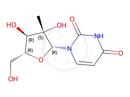 Chemical structure of Sofosbuvir Impurity 173