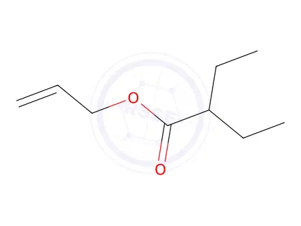 Chemical structure of Allyl2-ethylbutyrate