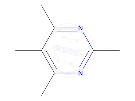 Chemical structure of Pyrimidine, tetramethyl-(8CI,9CI)