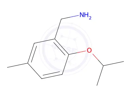 Chemical structure of (2-Isopropoxy-5-methylphenyl)methanamine