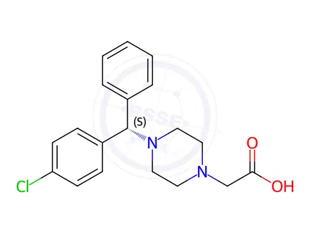 Chemical structure of Levocetirizine Impurity 5