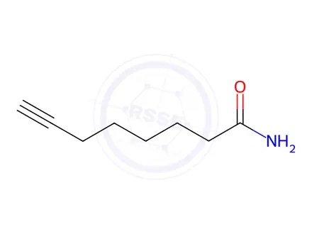 Chemical structure of Oct-7-ynamide