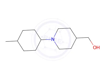 Chemical structure of [1-(4-Methylcyclohexyl)piperidin-4-yl]methanol