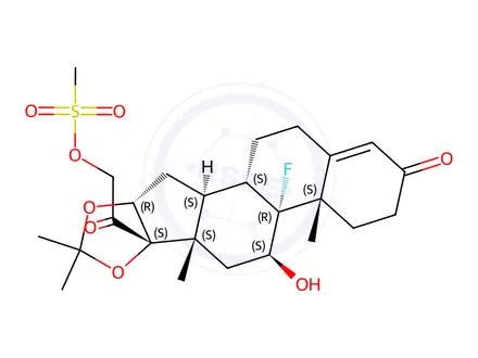 Chemical structure of Triamcinolone Acetonide Impurity 69