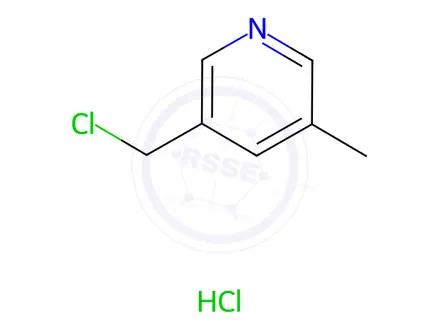Chemical structure of Rupatadine Impurity 6 HCl