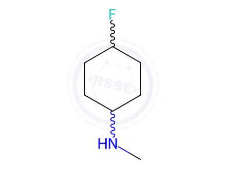 Chemical structure of (4-Fluoro-cyclohexyl)-methyl-amine