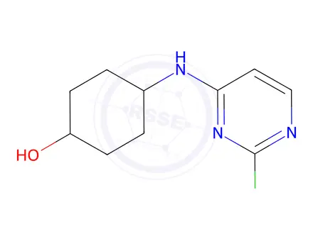 Chemical structure of (1r,4r)-4-((2-chloropyriMidin-4-yl)aMino)cyclohexanol