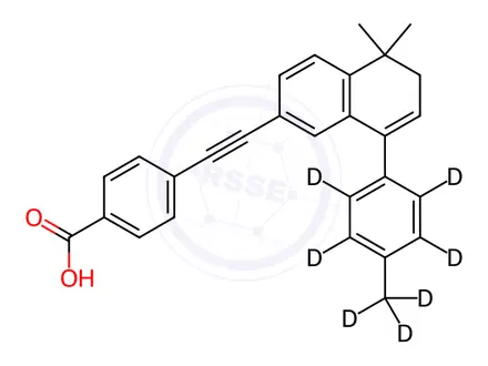 Chemical structure of AGN 193109-d7