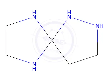 Chemical structure of 1,2,6,9-Tetraazaspiro[4.4]nonane(9CI)