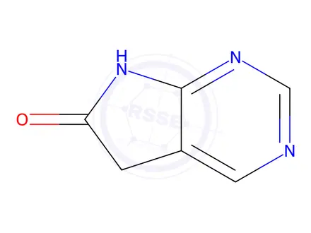 Chemical structure of 5,7-dihydro-6H-pyrrolo [2,3-d] pyrimidin-6-one Impurity
