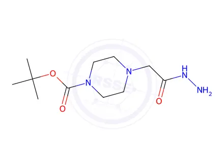 Chemical structure of tert-Butyl 4-(2-Hydrazino-2-oxoethyl)piperazine-1-carboxylate