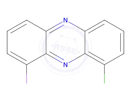 Chemical structure of 1-Chloro-9-iodophenazine