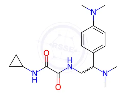 Chemical structure of N1-Cyclopropyl-N2-(2-(dimethylamino)-2-(4-(dimethylamino)phenyl)ethyl)oxalamide