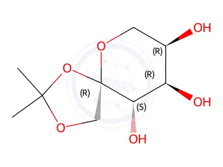 Chemical structure of Topiramate Impurity 83