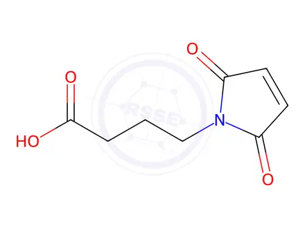 Chemical structure of 4-Maleimidobutyric acid