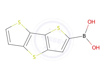 Chemical structure of {3,7,11-trithiatricyclo[6.3.0.0²,⁶]undeca-1(8),2(6),4,9-tetraen-4-yl}boronic acid