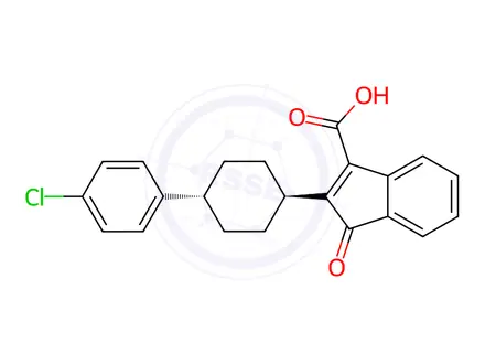 Chemical structure of Atovaquone-Impurity A