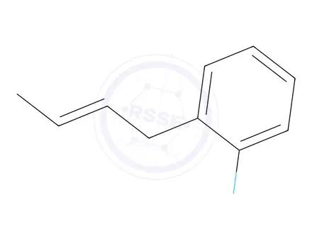 Chemical structure of 1-[(2E)-2-Buten-1-Yl]-2-Fluorobenzene