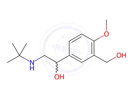 Chemical structure of Albuterol Impurity 53
