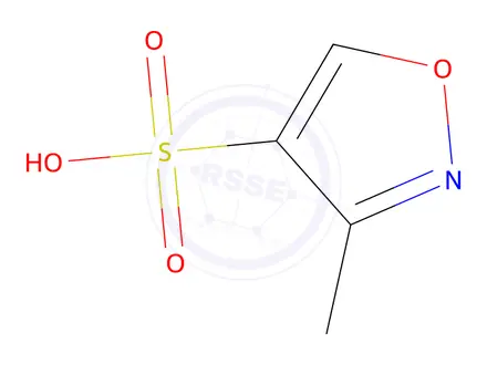 Chemical structure of 3-Methylisoxazole-4-sulfonic acid