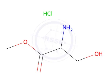 Chemical structure of DL-Serine methyl ester hydrochloride