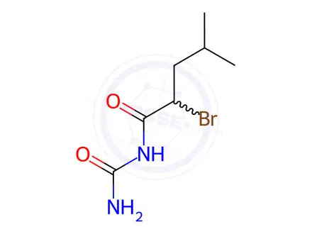 Chemical structure of Bromisoval Impurity 5