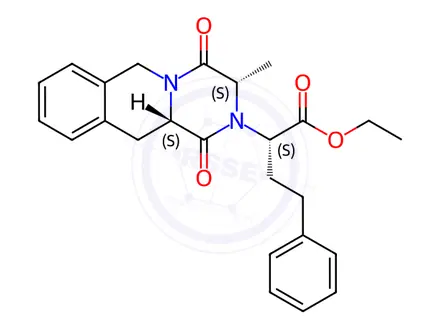 Chemical structure of Quinapril EP Impurity D (Quinapril USP Related Compound A)